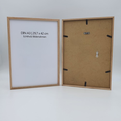 Bilderrahmen eiche din a3 - bilderrahmen,
