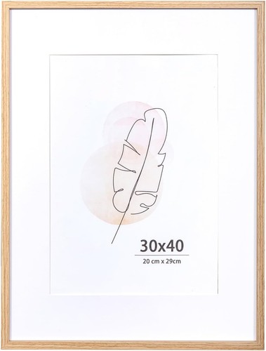 Bilderrahmen eiche 40 cm - 30, x